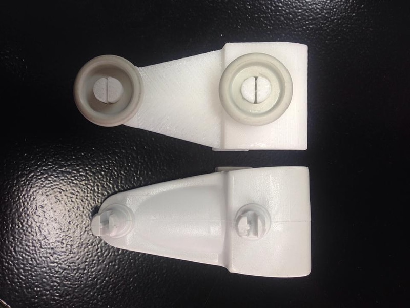 Westinghouse dishwasher rack bracket 