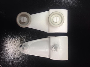 Westinghouse dishwasher rack bracket 
