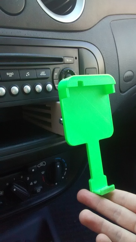 Citroen C3 exchangeable mobile holder (moto G) / Citroen C3 soporte de movil intercambiable
