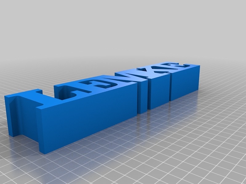 Lemke 3d Letters