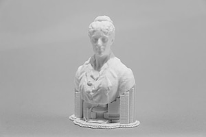 Grace Kimball marble bust