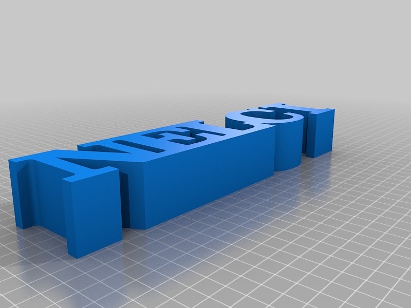 My Customized 5 Letters in a Row