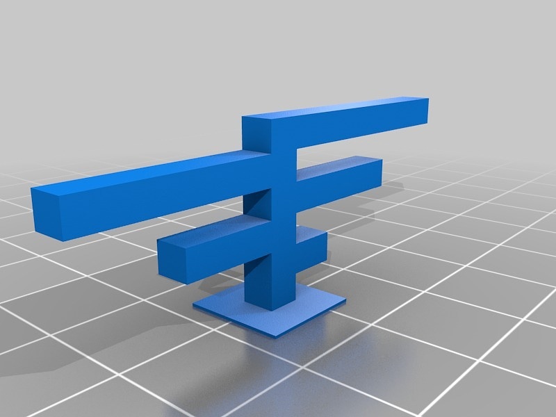 Kallel (Cantilever Test Print)