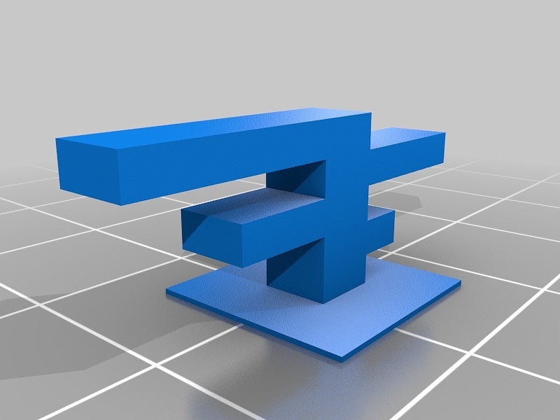 My Customized Cantilever Test Print ()