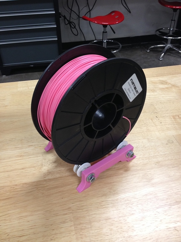 ball bearing spool holder