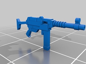 Sub machine gun-2