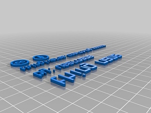My Customized 3D Thingitag