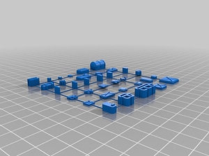 1:144 aftermarket detail parts for gundam series 1