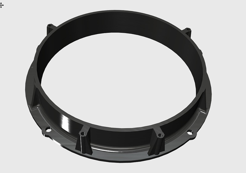 Seat Ibiza 2002-2008 speaker ring 170mm (165mm)