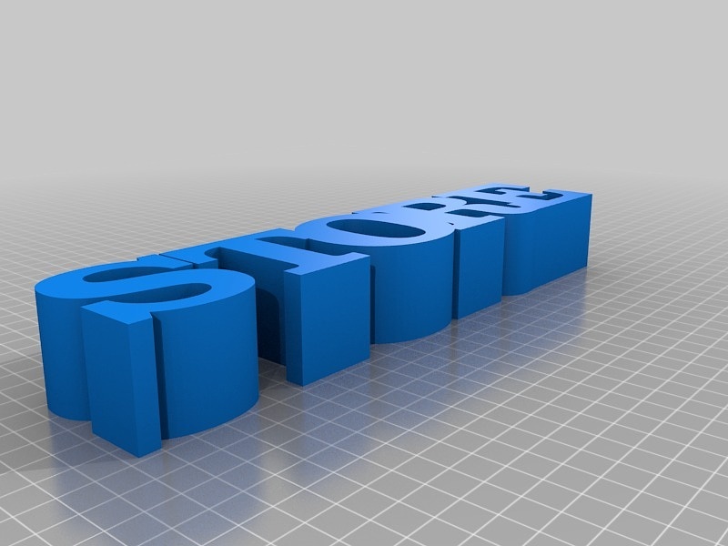My Customized 5 Letters in a Row