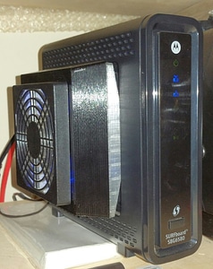 Surfboard Modem Fan
