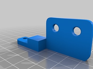 MendelMax 3 dual bolt Y endstop