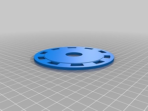 My Customized Parametric Encoder Wheel