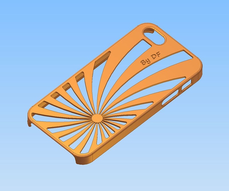 Cover iPhone 5 sole - Case iPhone 5 sun