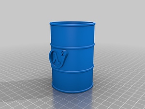Half Life2 Barrel Pen holder Storage Container