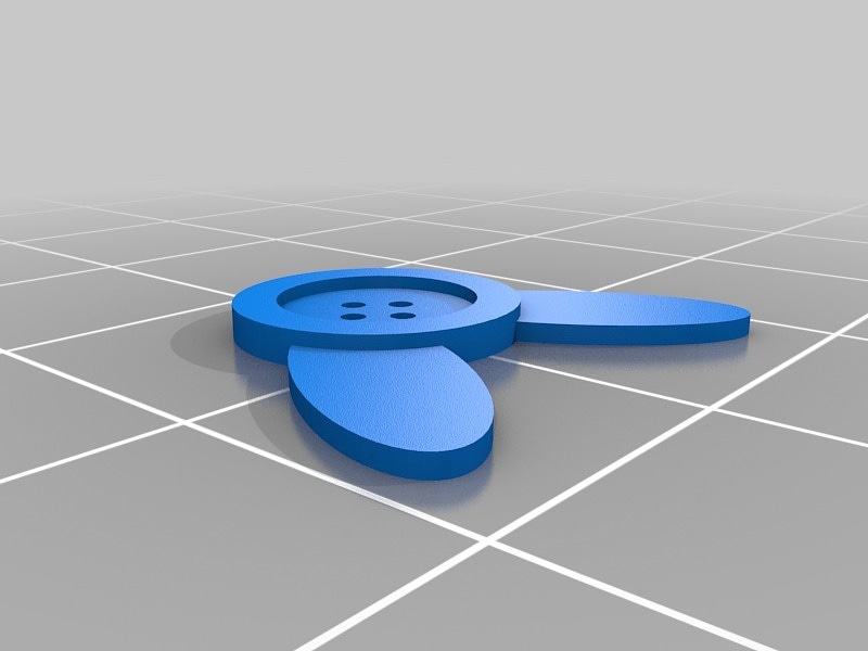 bouton-Bunny4-bigHole de mercerie parametrique