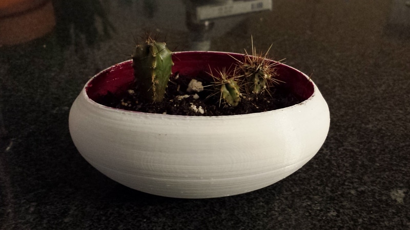 Ellipsoidal Plant Pot