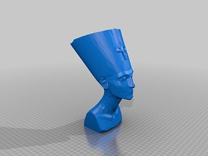 Lowpoly Nefertiti Bust