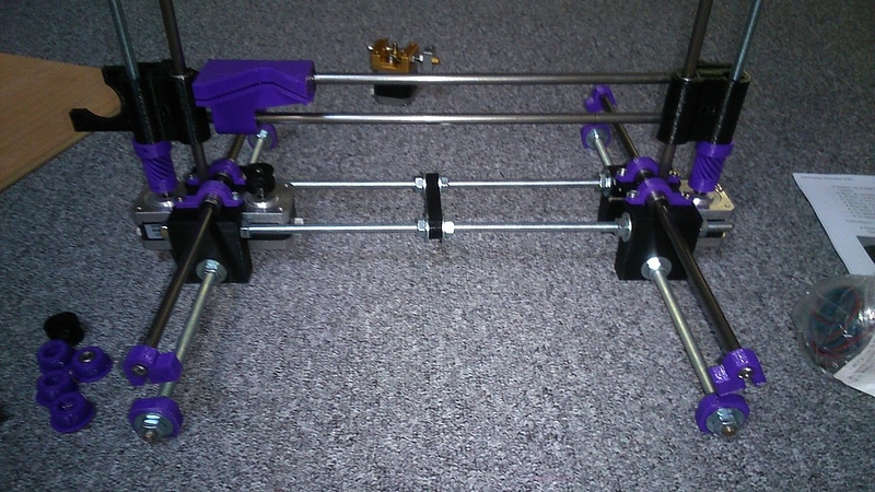 Wallace 3D printer (8mm rods, Nema 17)