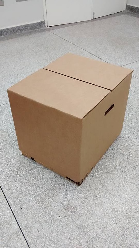 7mm cardboard grabber i3 box.