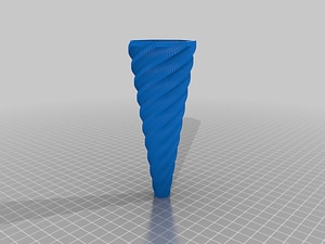 My Customized openscad flower vase experiment