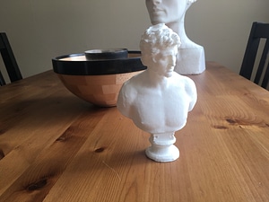 Marble portrait bust of an unidentified Hellenistic ruler