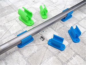 clips suport tube 18 22