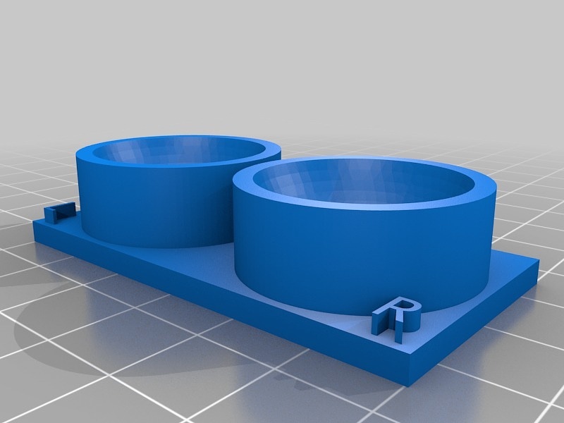 Contact lens soaking storage case for the night