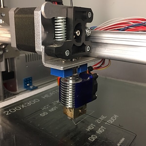 E3D Adapter for Velleman K8200 with K8203 Direct Drive