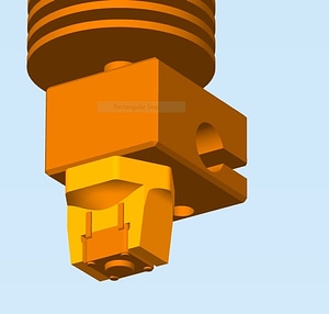 Detachable Micro Z Probe for E3D V6