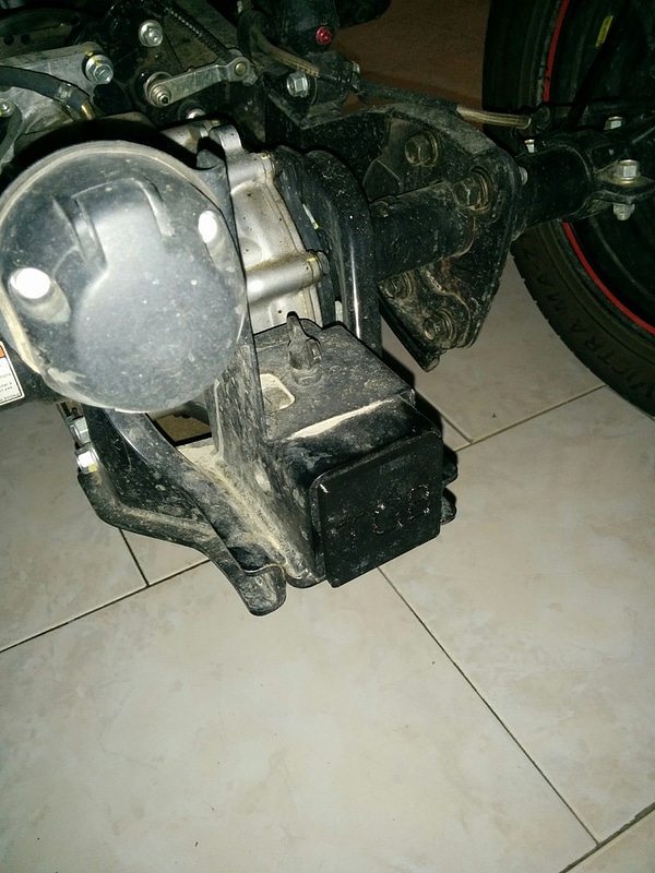 Obturateur attache remorque Quad TGB