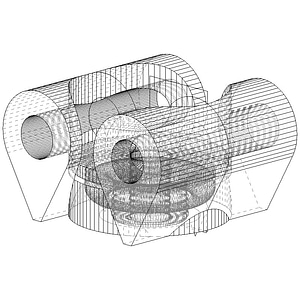 BB Bearing Block-6mm, 1/4"-1/4"Bore-20mm