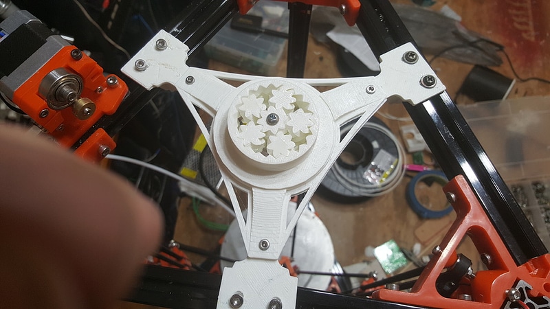 Spool Holder to suit an FLSun Mini Kossel kit.