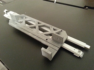 Accessory mount for  extrusion