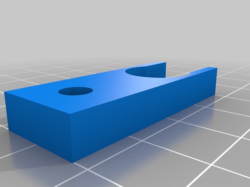 E3D V6 hotend retainer clip for QuBD One/Two/ThreeUp Printers