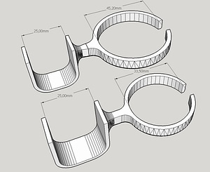 Panasonic ER-GB80 Trimmer Holder (45mm diameter)
