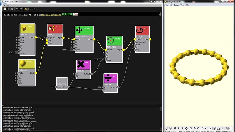 IF statement in graphscad