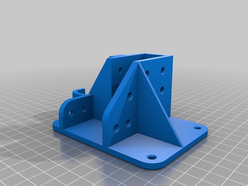 Orb Weaver Left Brace With NEMA 17 mount