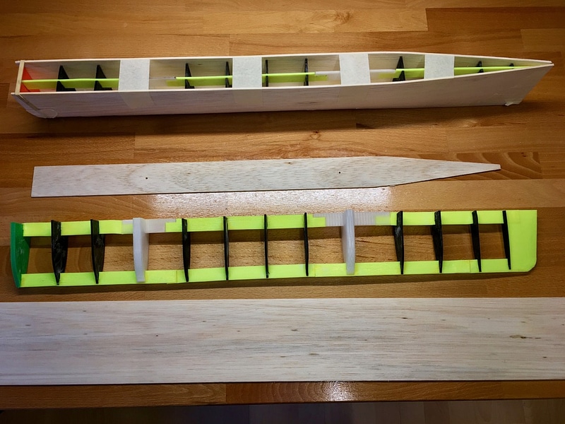 Flotteur (Float) 3D + Balsa 67 cm