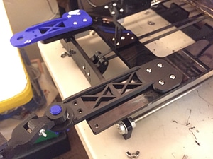 Anet A8 bed mount - 3 bearing model