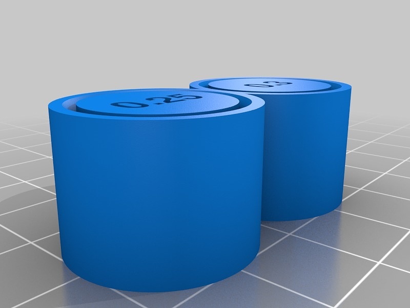 My Customized 3D Tolerance Test