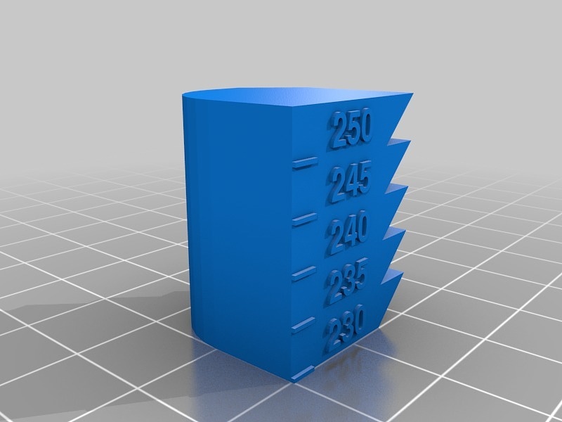 My Customized Heat Tower petg 250-230