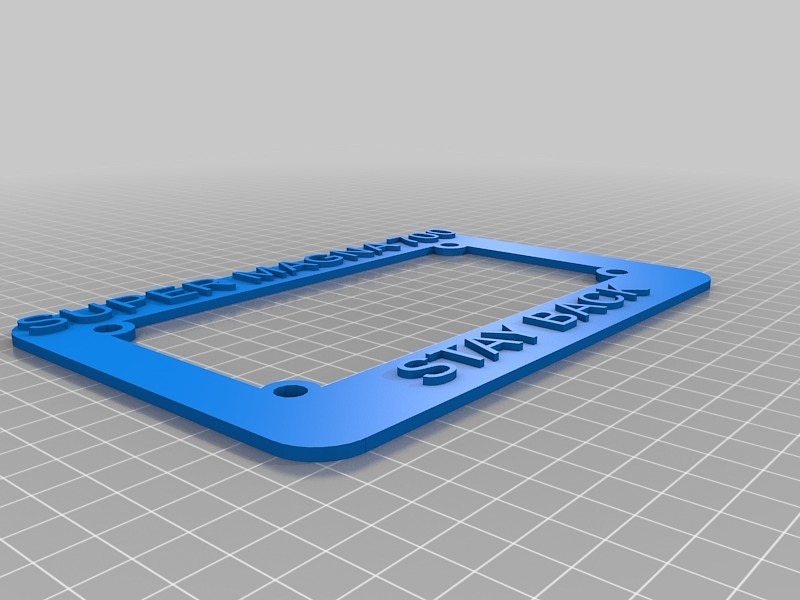 Honda Magna Motorcycle License Plate Holder (American)