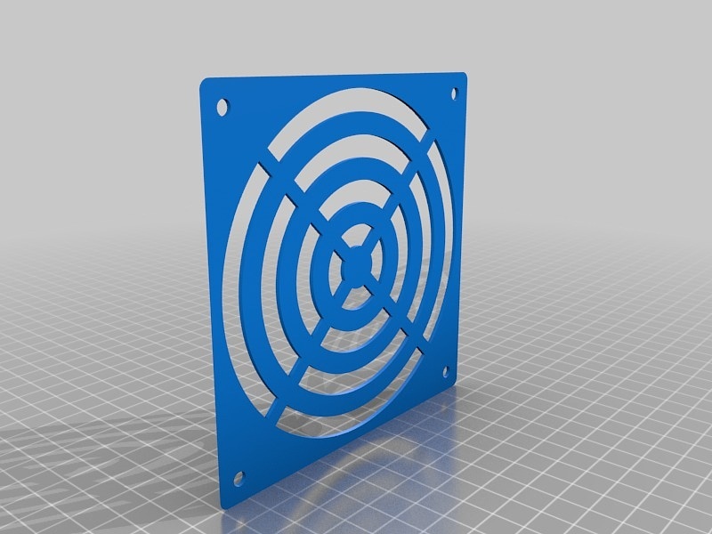 120mm Fan Cover.STL