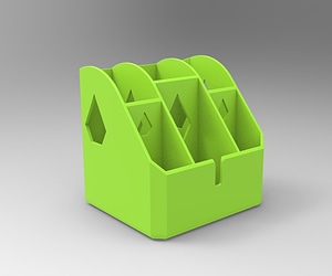 Pen Holder for Noob (Very easy to print)