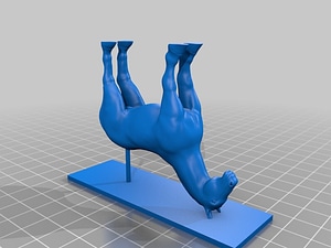 Upside down horse