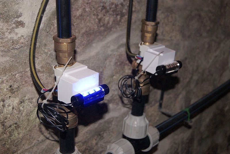 Solenoid Valve Cover + LED slot