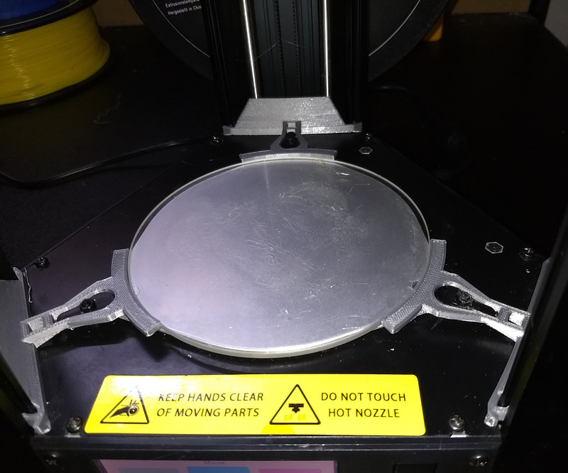Monoprice Mini Delta Glass Clips