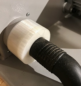 Shopvac Adapter for Record Power Bandsaw BS250