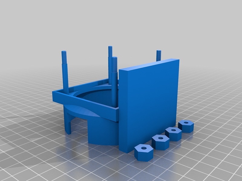 60mm air scrubber housing
